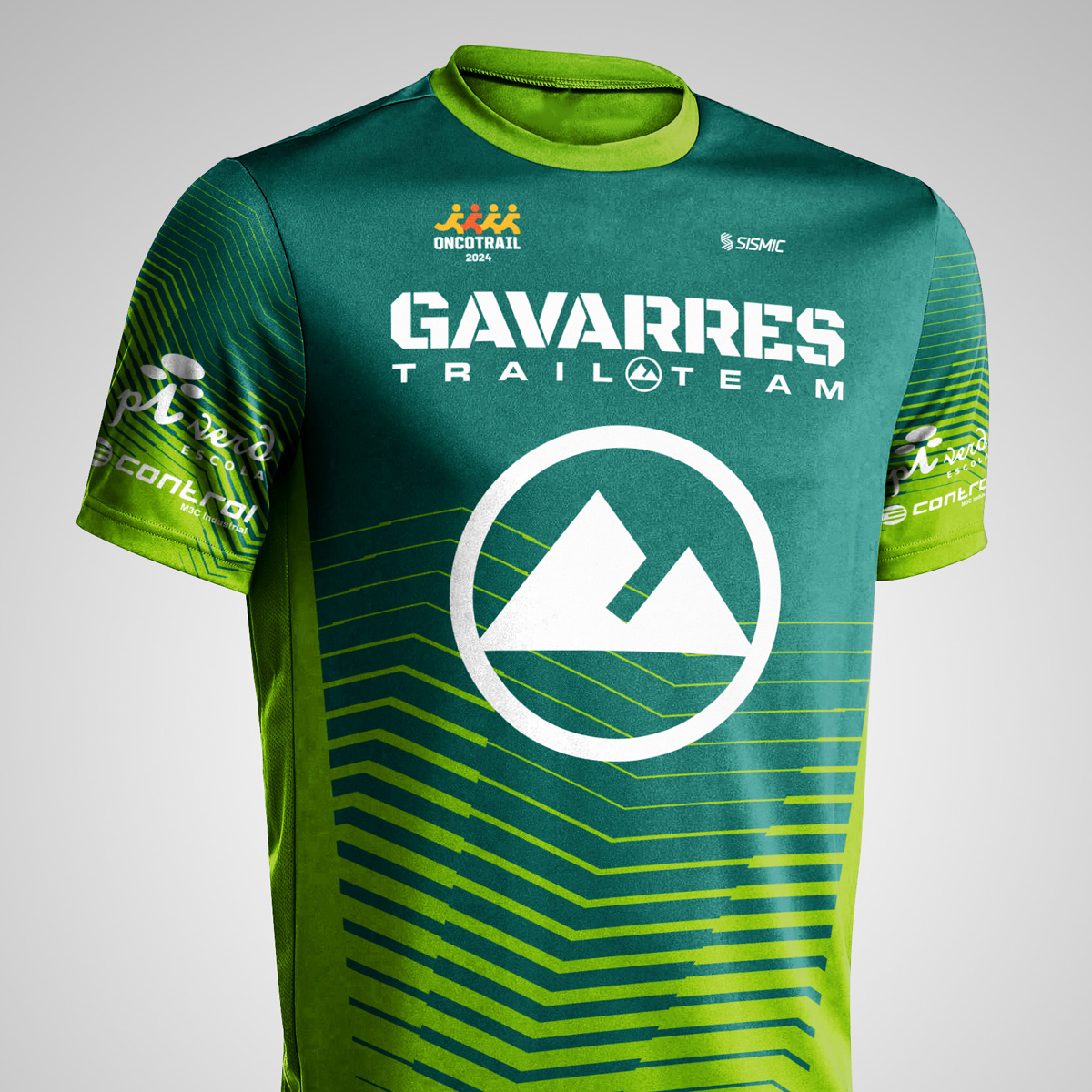 Camisetas para equipaciones del Gavarres Trail Team en la carrera Oncotrail 2024